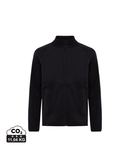 Giacca IQONIQ Talung in micropile con zip passante